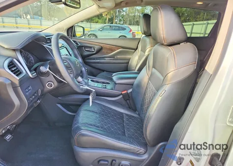 2022 Nissan Murano Platinum z USA, uszkodzony, nr VIN 5N1AZ2DJ0NC123789